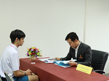 สอบสัมภาษณ์คัดเลือกบุคคลเข้าศึกษา
ในระดับปริญญาตรี ภาคปกติ ระบบโควตา
ประจำปีการศึกษา 2562