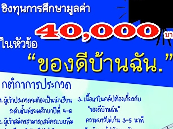 ขยายเวลาการส่งใบสมัคร และส่งผลงาน
การประกวดคลิปวิดีโอ โครงการ Young
Creative หัวข้อ 