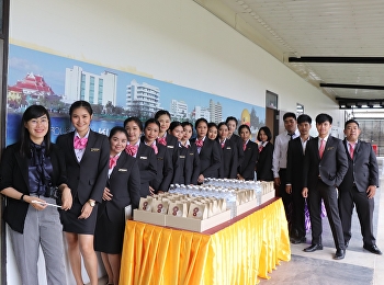 4th Year Students of Tourism Industry
and Hospitality Management SSRU UDEC
held a seminar “Psychology and Hotel
Guests Handling” on 1 November 2019
honored by the executive members of
Centara Grand Udon Thani Hotel.