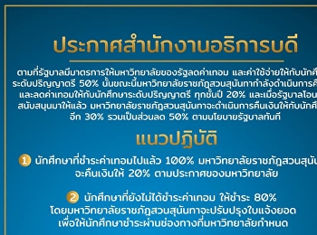 Announcement of the Office of the
President