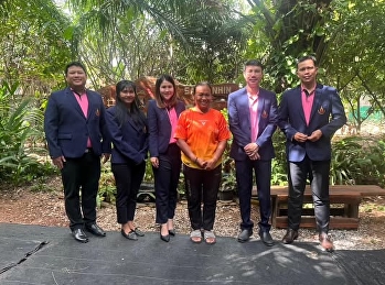 Discussion on Collaborative Partnership
for Research and Academic Services
Between Suan Sunandha Rajabhat
University, Udon Thani Education Center,
and Sapahn Hin Conservation Tourism
Community Enterprise, Tha Li
Subdistrict, Kumphawapi District, Udon
Than