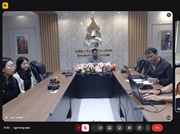 Director of the Udon Thani Education
Center, Suan Sunandha Rajabhat
University, attended a meeting to
discuss cooperation between Department
of Trade Management and the IM JAPAN
project to send students for internships
in Japan.