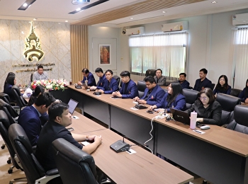 Udon Thani Education Center held its 3rd
staff meeting for the 2026 fiscal year.